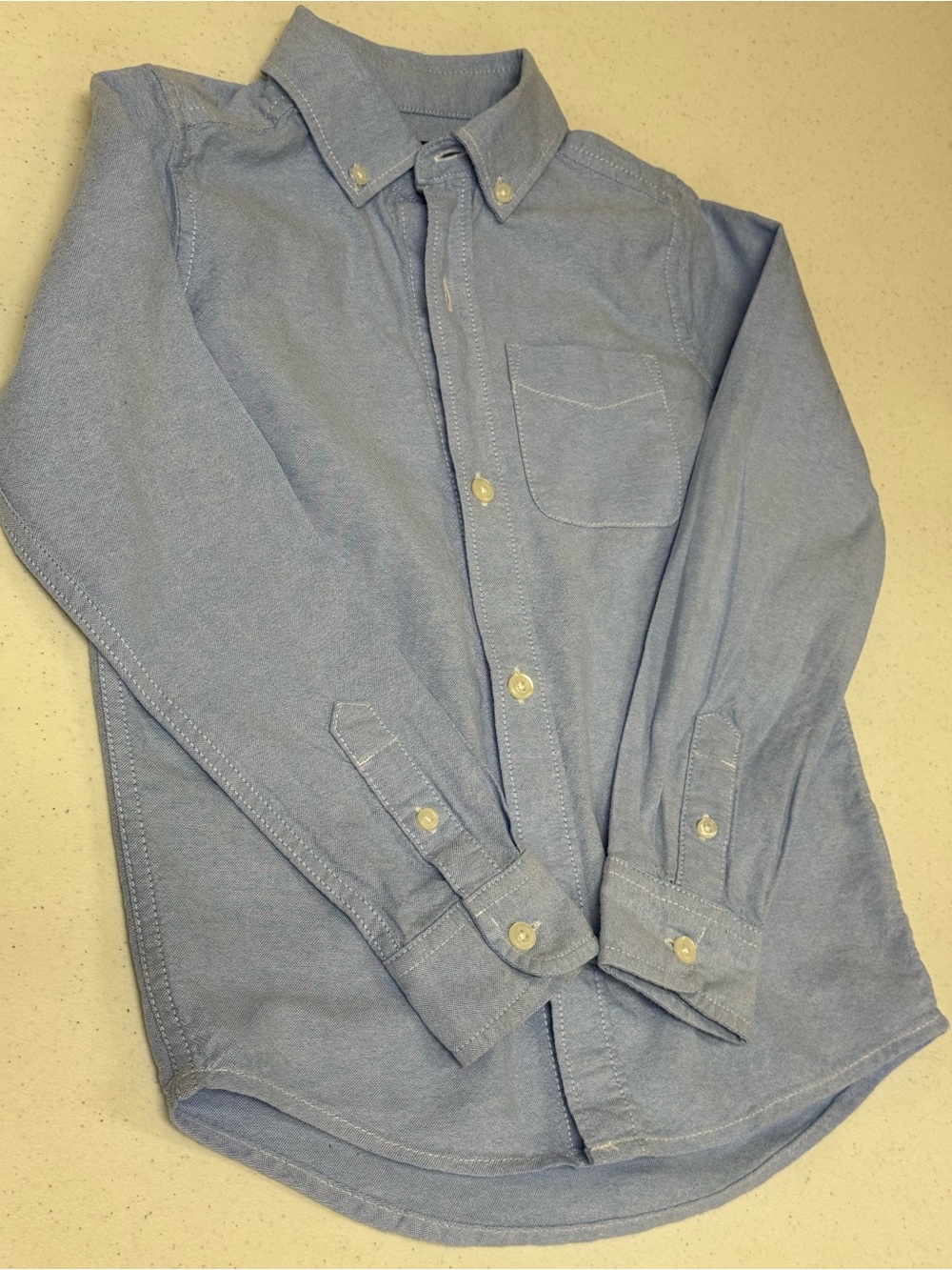 Place Men's Light Blue Button-Down Shirt